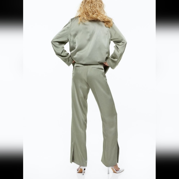 NWT H&M satin pants size 10 - Picture 5 of 6